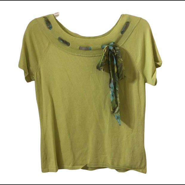 Lime Green Blouse